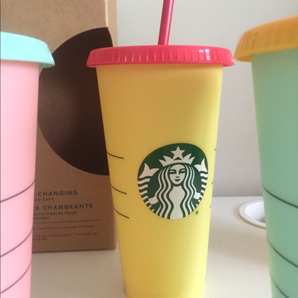 Starbucks color changing cup